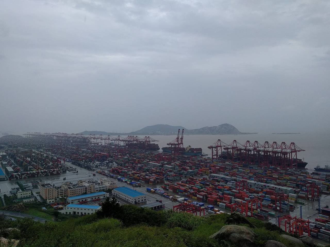 Yangshan container port, Shanghai